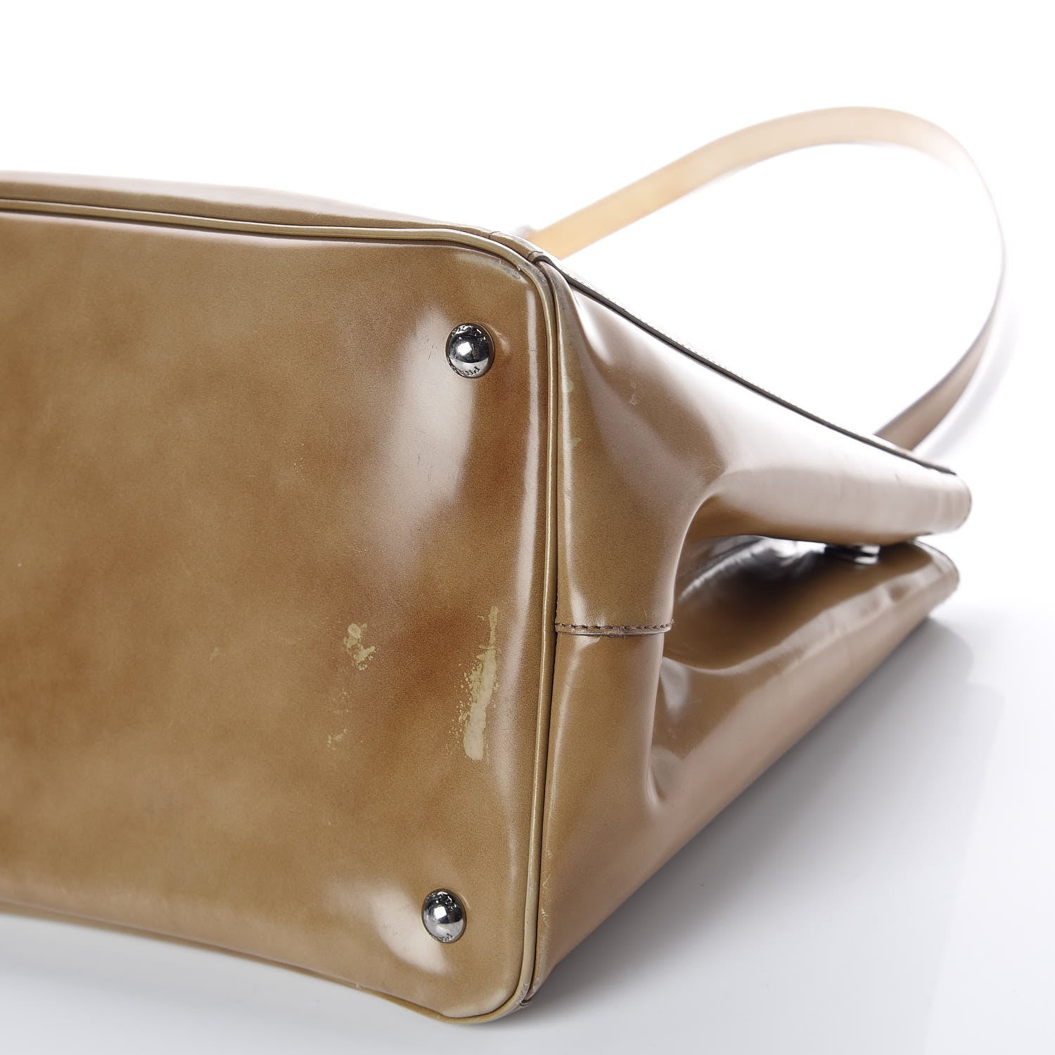 Prada Spazzolato Top Handle Tote Cera 9 of 30
