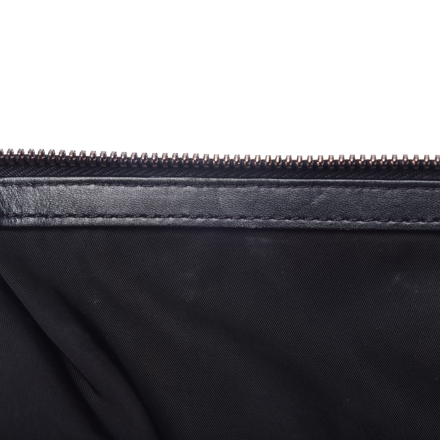 Pebbled Calfskin Large Emile Soft Black Rose Gold Hardware