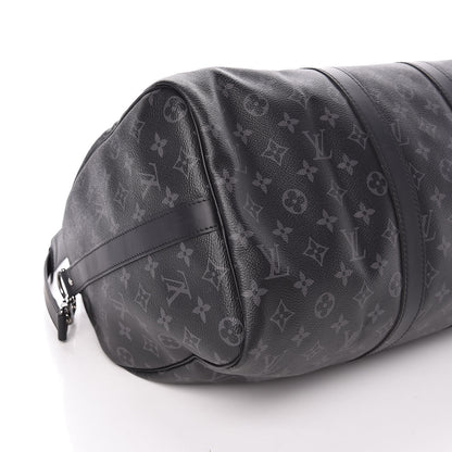 Louis Vuitton Monogram Eclipse Keepall Bandouliere 45 7 of 9