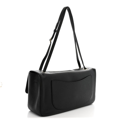 Chanel Grained Calfskin Small Souplissimo Maxi Flap Black 3 of 10