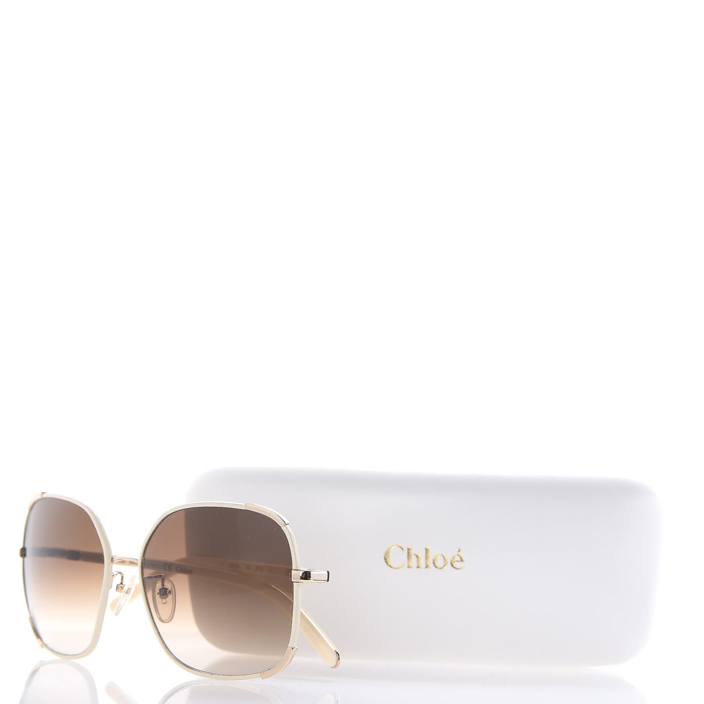 Square Sunglasses CE109SL Gold Cream