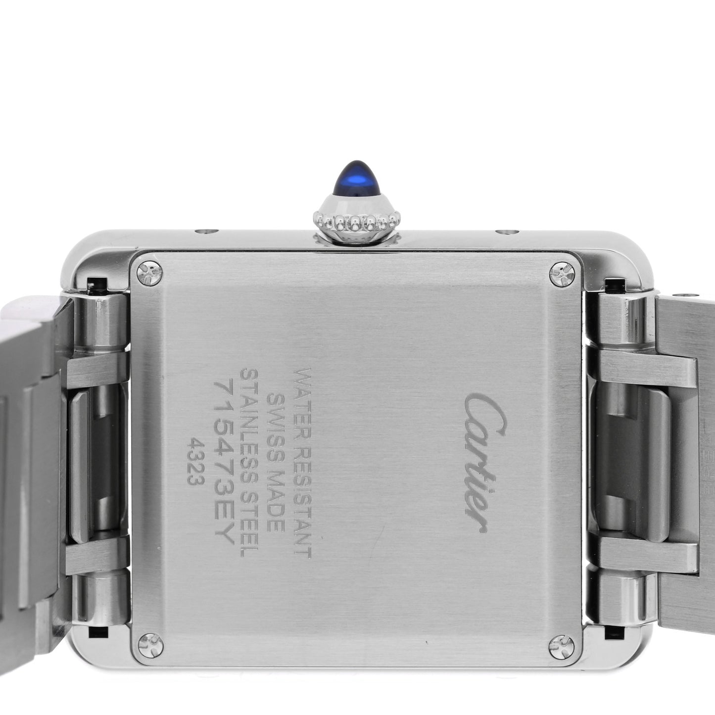 Stainless Steel 25mm Must de Cartier Tank Quartz Watch