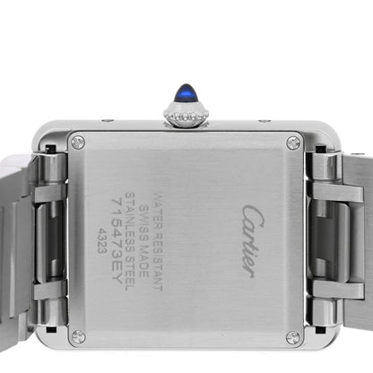 Cartier Stainless Steel 25mm Must de Cartier Tank Quartz Watch 4 of 5