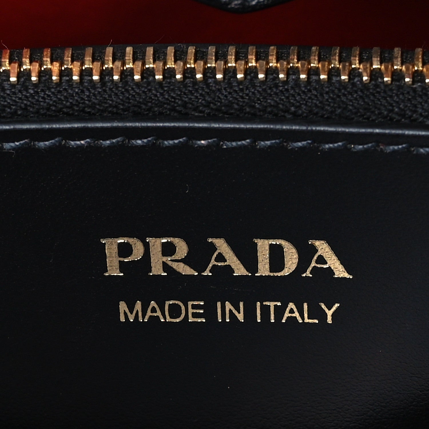 Prada Saffiano Cuir Matinee Tote Black Cherry 11 of 19