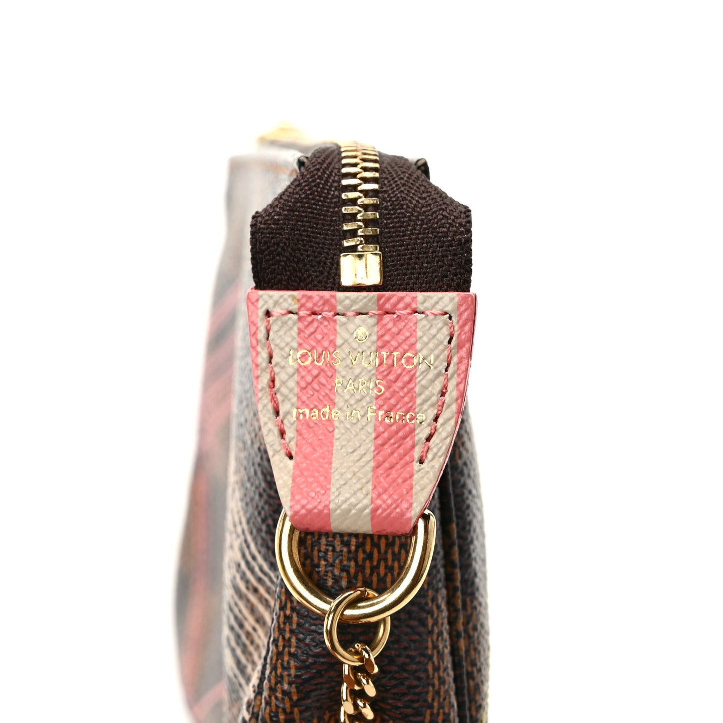 Damier Ebene 2014 Christmas Animation Mini Pochette Accessories