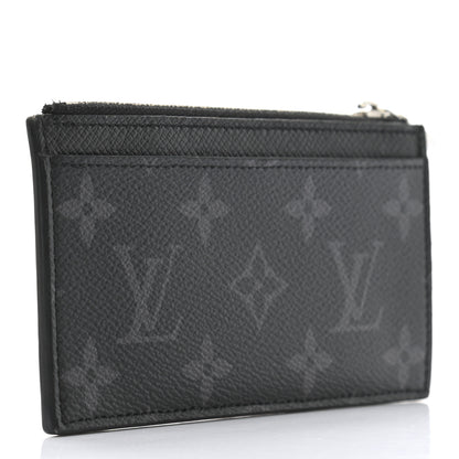 Louis Vuitton Taigarama Coin Card Holder Black 3 of 7