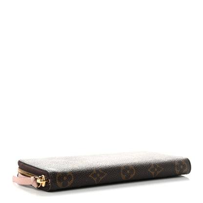 Louis Vuitton Monogram Clemence Wallet Rose Ballerine 4 of 11