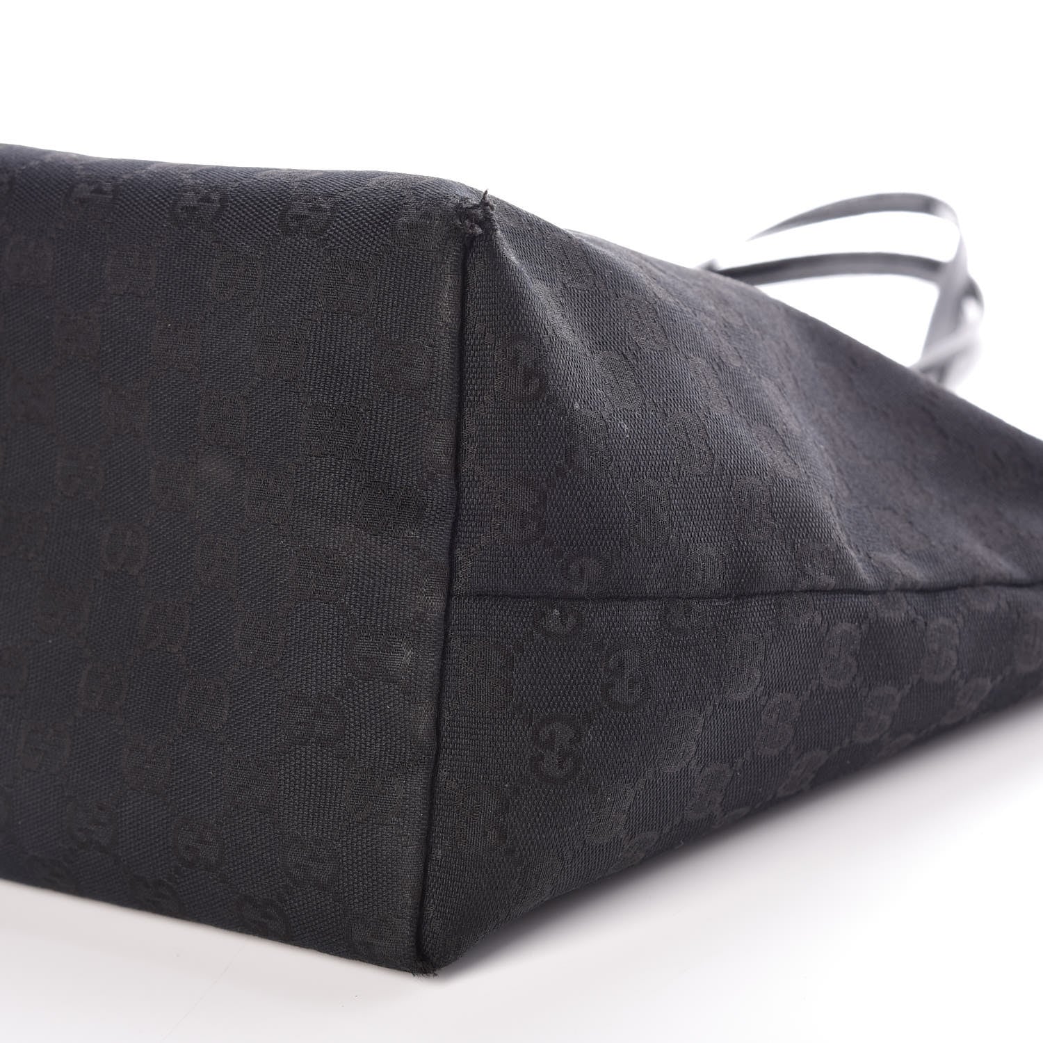 Gucci Patent Monogram Small Jolie Tote Black 9 of 13