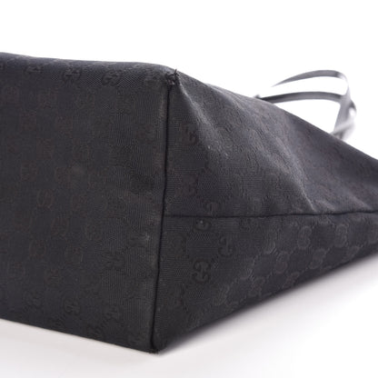 Gucci Patent Monogram Small Jolie Tote Black 9 of 13
