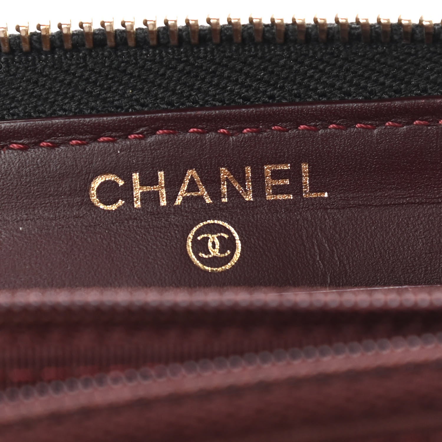 Chanel Caviar Quilted Medium Zip Around Wallet Black 6 of 13