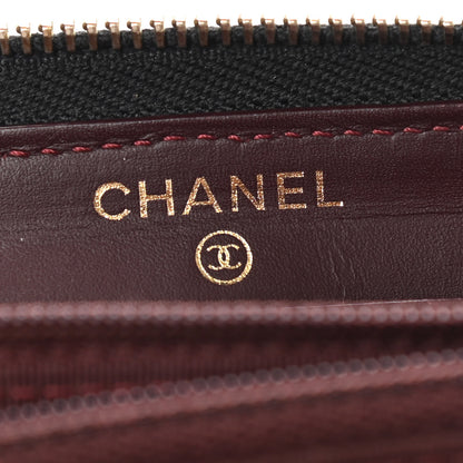 Chanel Caviar Quilted Medium Zip Around Wallet Black 6 of 13