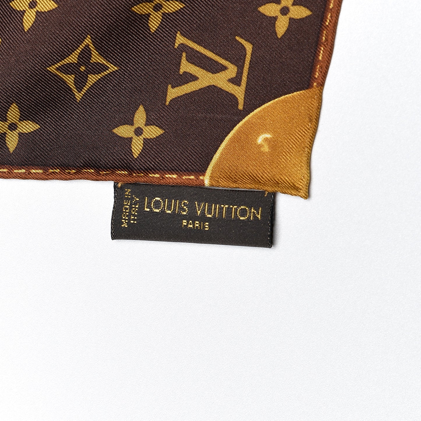 Silk Monogram Classic Square Scarf