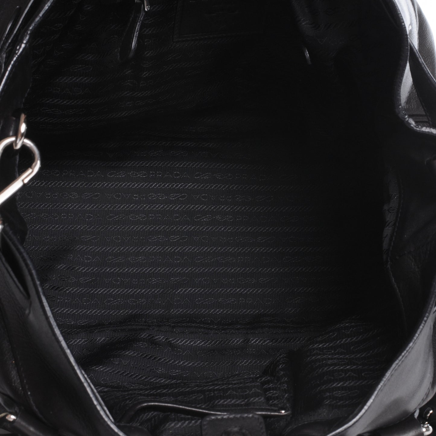 Vitello Soft Shopping Tote Nero Black