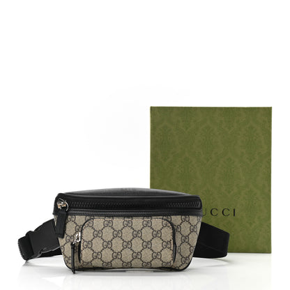 Gucci GG Supreme Monogram Belt Bag Black 11 of 11