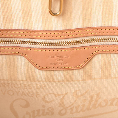 Louis Vuitton Monogram Rayures Neverfull MM 6 of 14