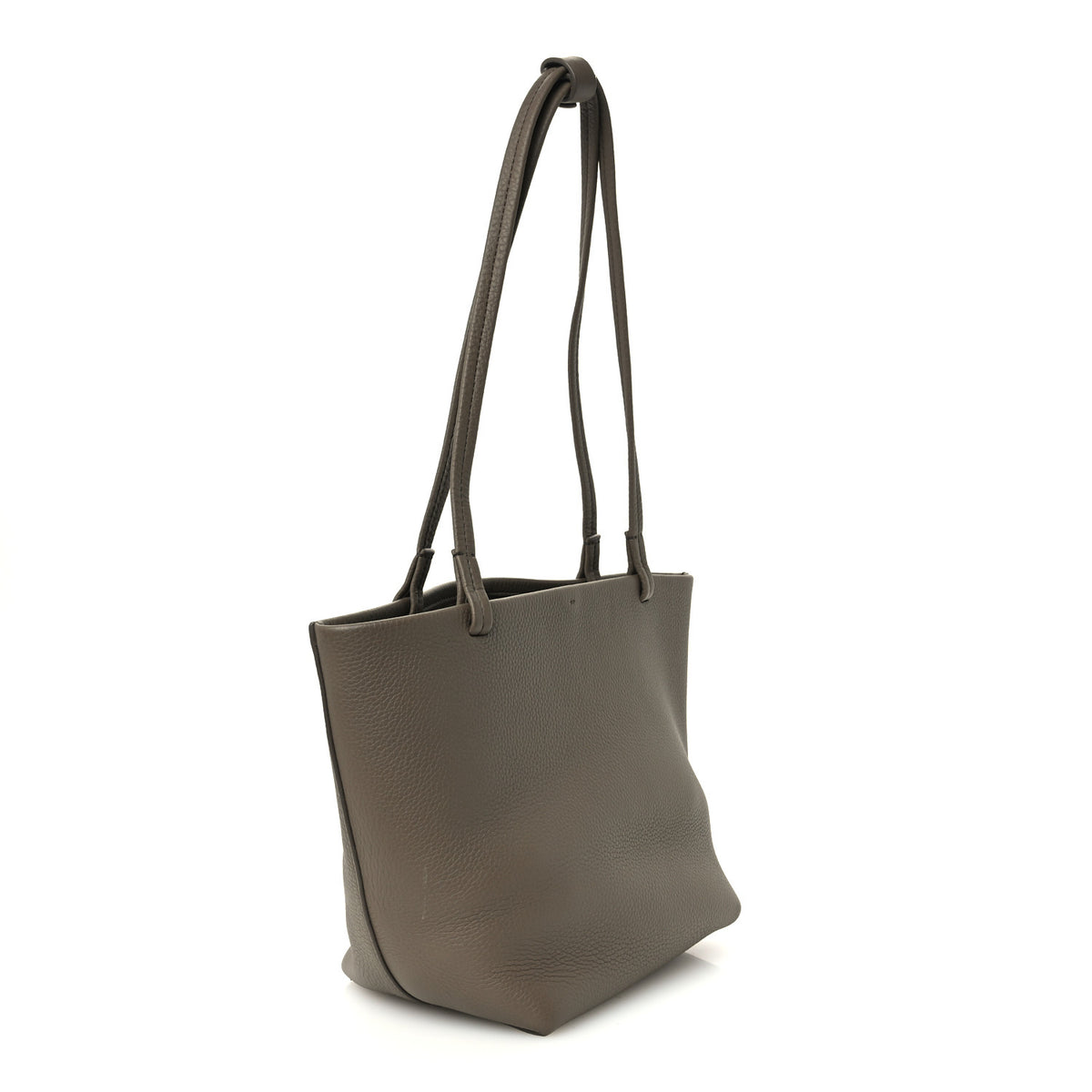 The Row Grained Calfskin Medium Park Tote Elephant 3 of 10