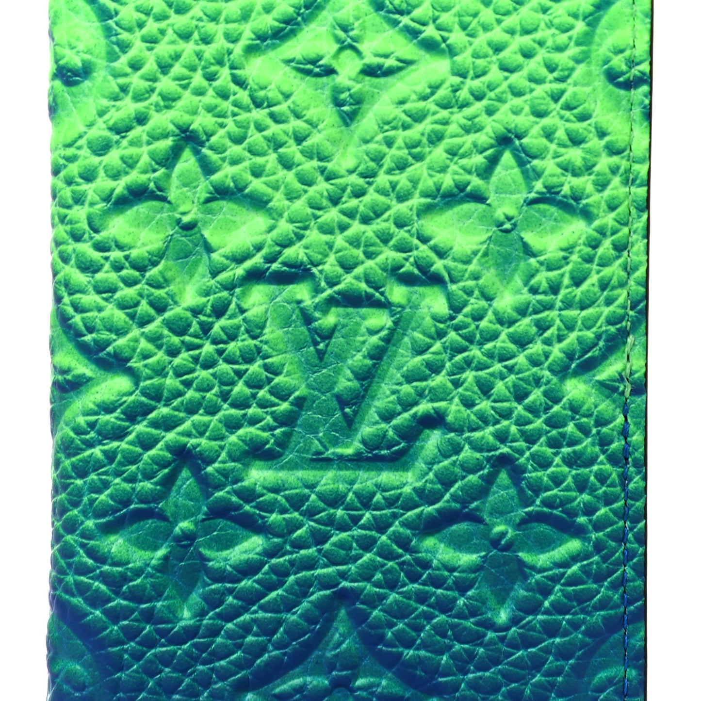 Taurillon Illusion Pocket Organizer Bleu Vert