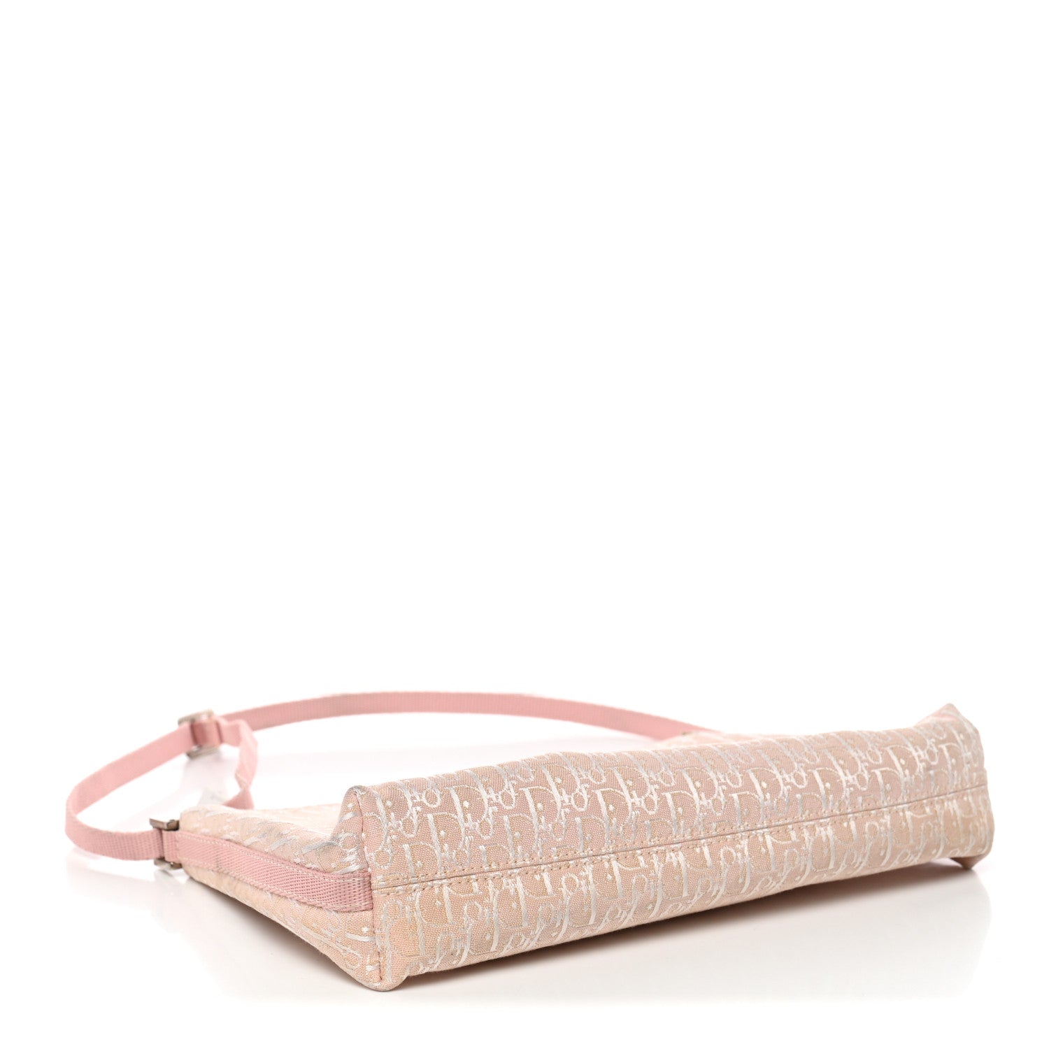 Christian Dior Monogram Shoulder Bag Pochette Pink 4 of 18