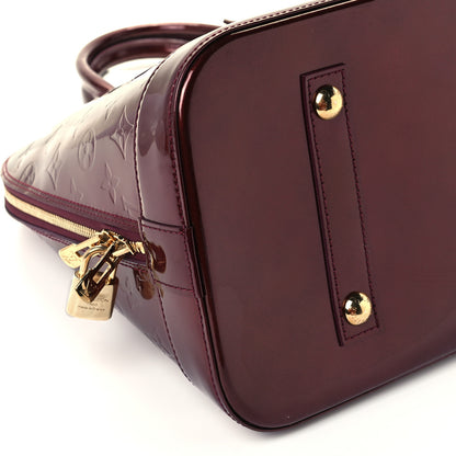 Louis Vuitton Vernis Alma MM Rouge Fauviste 11 of 12