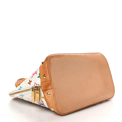 Louis Vuitton Monogram Multicolor Alma White 4 of 12