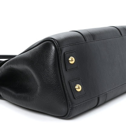 Mulberry Small Classic Grain Bayswater Black 8 of 9