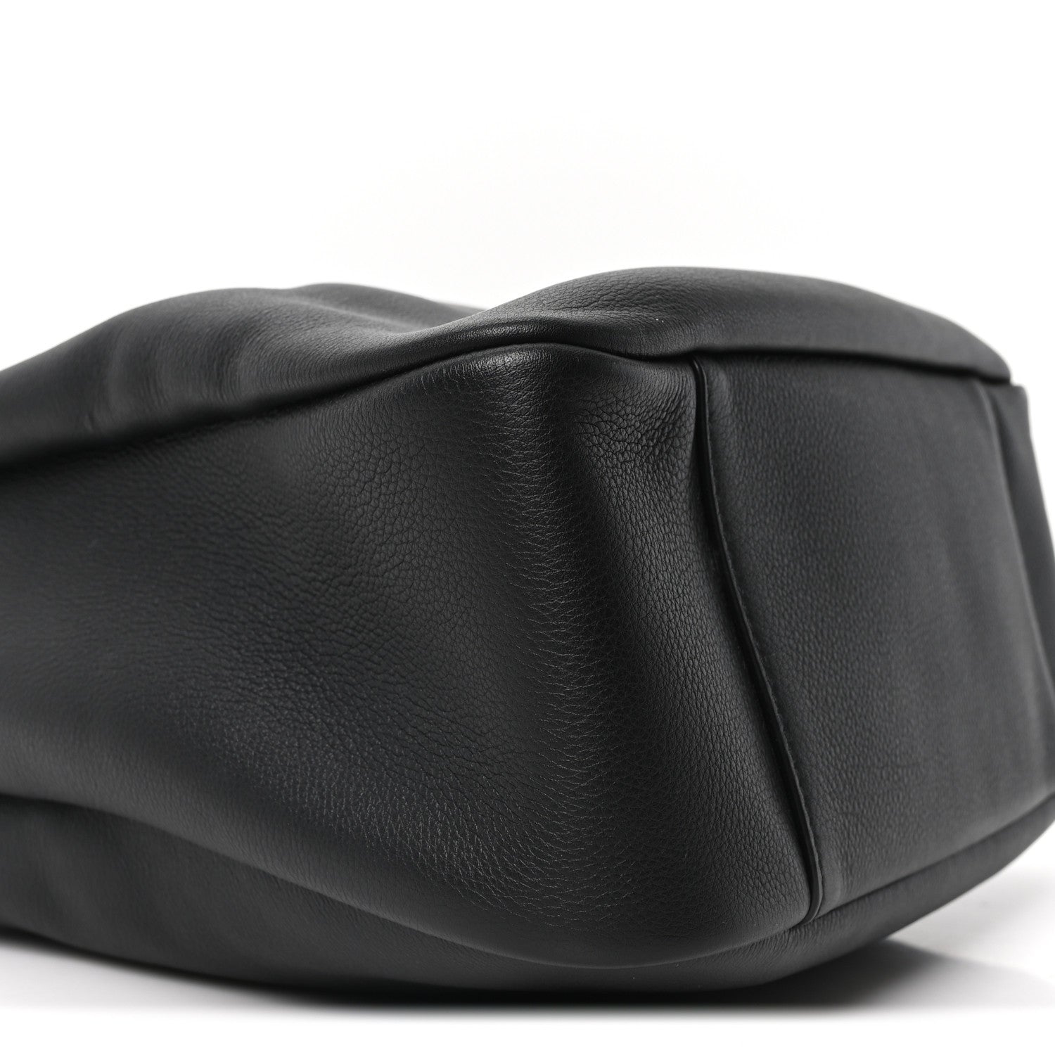 Saint Laurent Smooth Calfskin Large Le 5 A 7 Soft Hobo Black 9 of 10