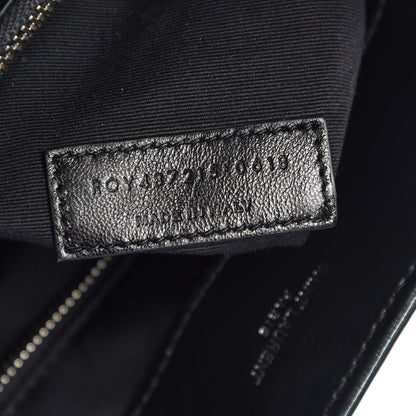 Saint Laurent Calfskin Y Quilted Monogram Large Loulou Chain Satchel Black 7 of 7