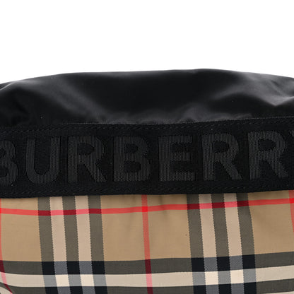 Burberry Nylon Vintage Check Sonny Bum Bag Archive Beige Black 12 of 12