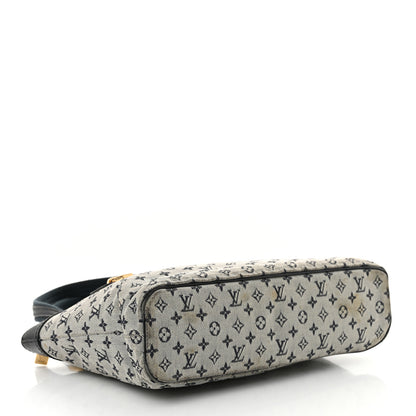 Louis Vuitton Mini Monogram Lucille PM Blue 4 of 19