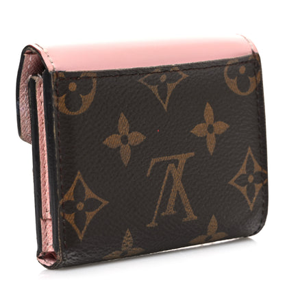 Louis Vuitton Monogram Zoe Wallet Rose Ballerine 3 of 8