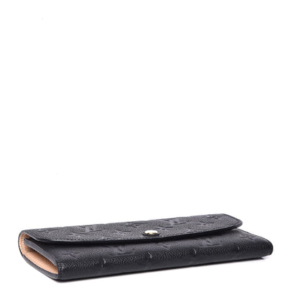 Louis Vuitton Empreinte Emilie Wallet Black Dune 4 of 8
