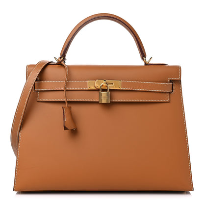 Hermes Chamonix Kelly Sellier 35 Gold 1 of 17