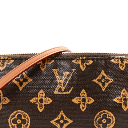 Louis Vuitton Monogram Origine Lin Pochette Accessories Dark Chocolate 7 of 9
