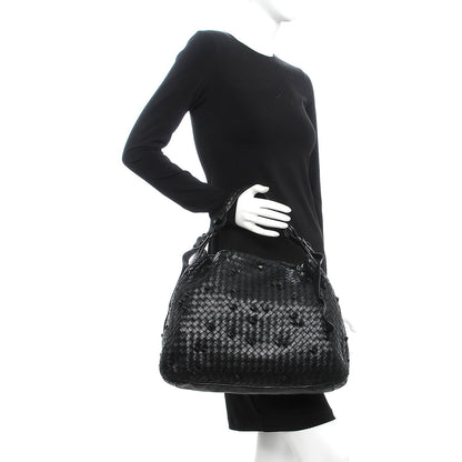 Bottega Veneta Nappa Intrecciato Naruto Knot Hobo Nero Black 2 of 8