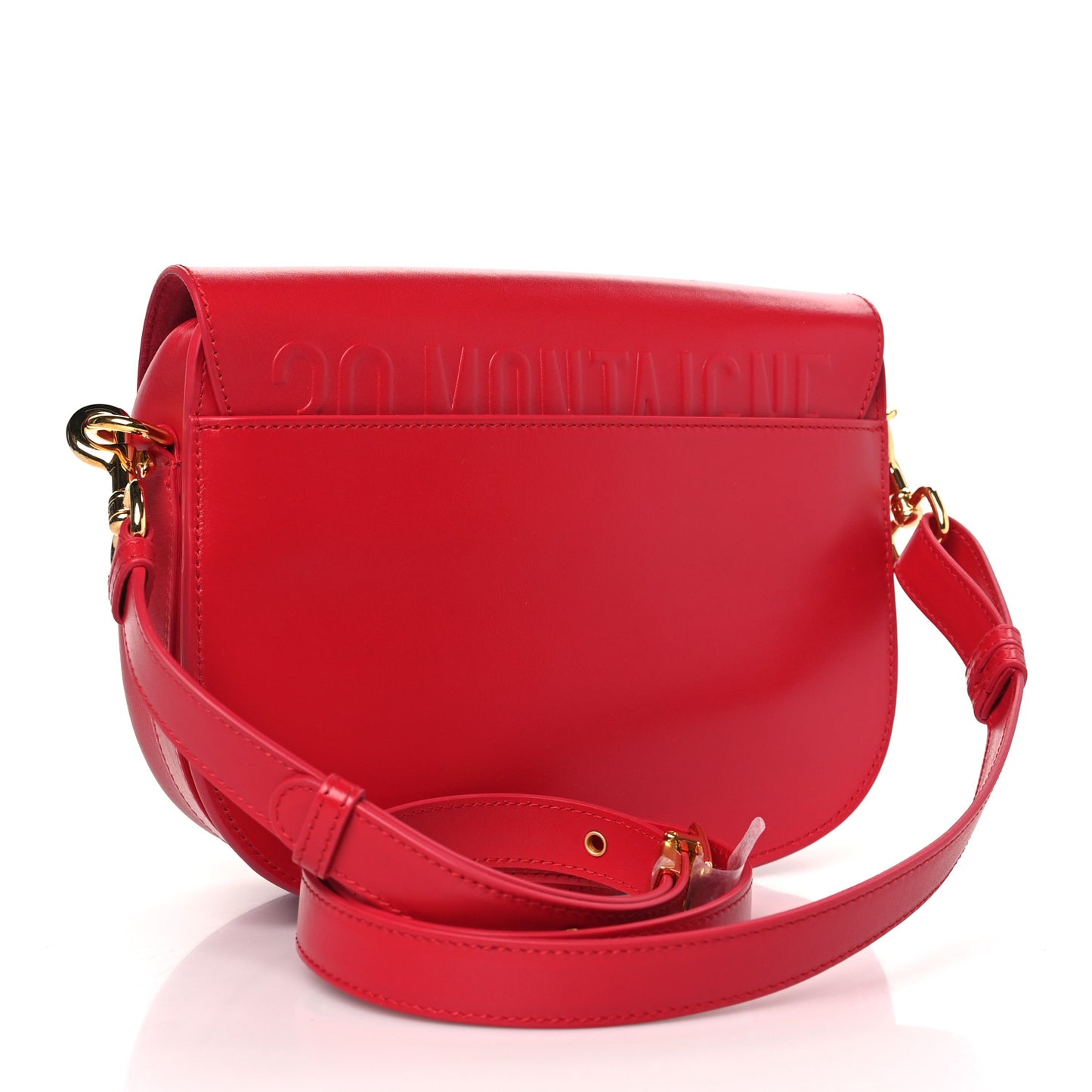 Box Calfskin Medium Bobby Flap Raspberry
