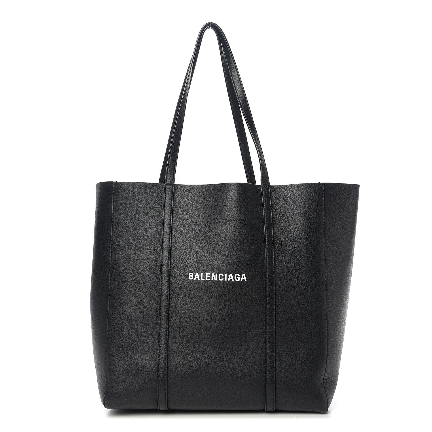 Balenciaga Pebbled Calfskin Small Everyday Tote Black 1 of 13