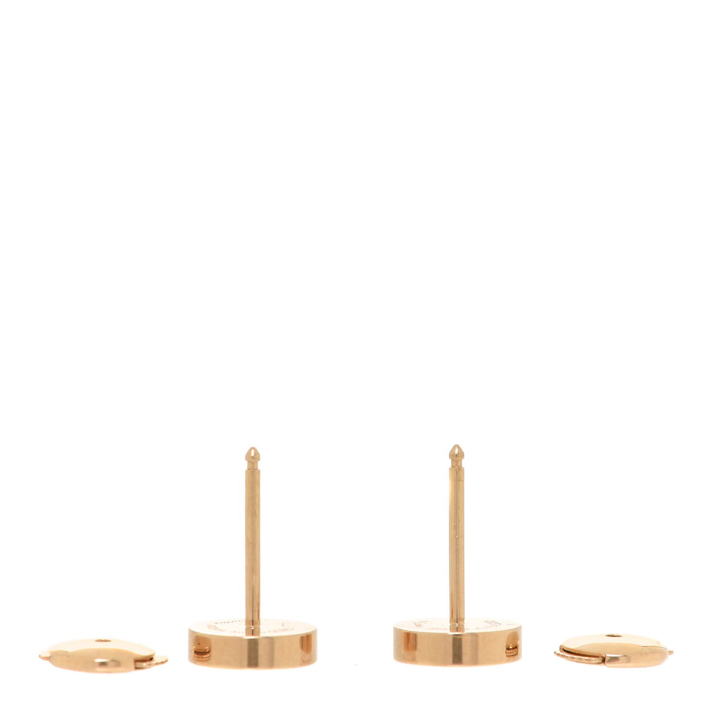 18K Yellow Gold LOVE Earrings