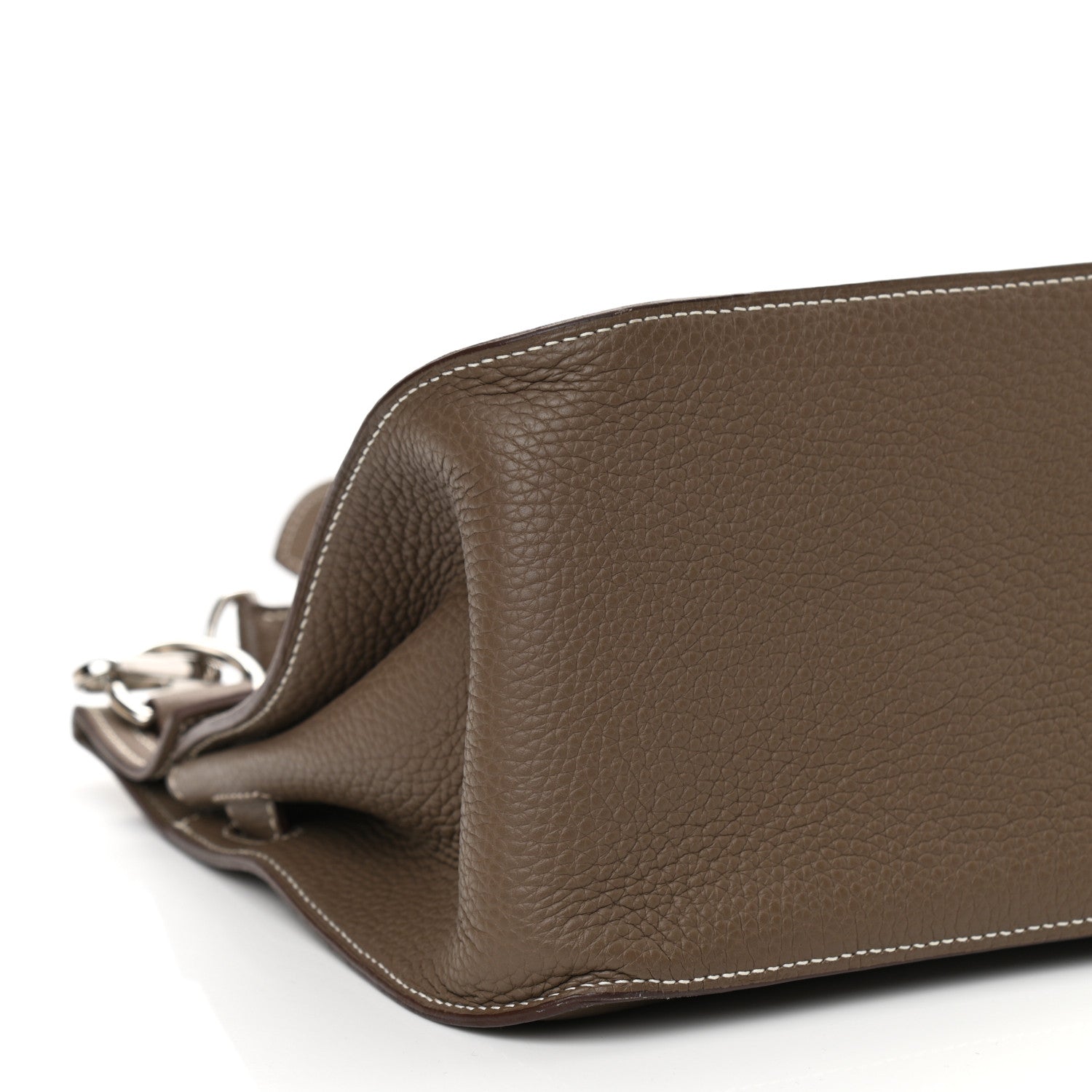 Hermes Taurillon Clemence Jypsiere 31 Etoupe 10 of 11
