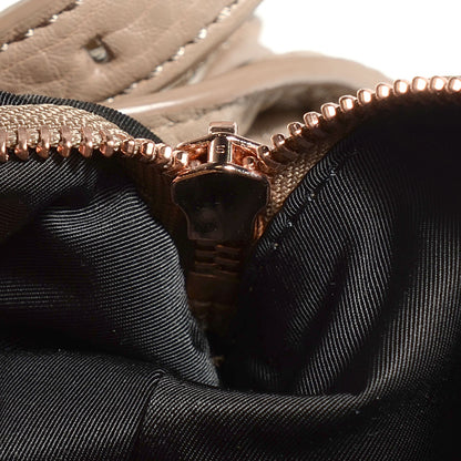 Alexander Wang Pebbled Lambskin Diego Bucket Latte Rose Gold Hardware 9 of 9