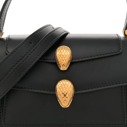 Bulgari X ALEXANDER WANG Lambskin Serpenti Forever Belt Bag Black 7 of 11