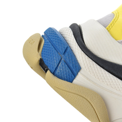 Balenciaga Fabric Mesh Womens Triple S Sneakers 36 White Purple Yellow 10 of 16