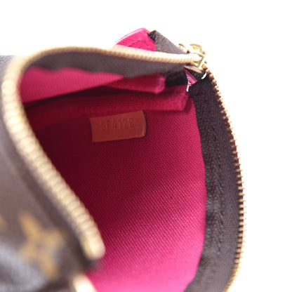 Louis Vuitton Monogram 2018 Christmas Animation Mini Bears Pochette Accessories 5 of 8