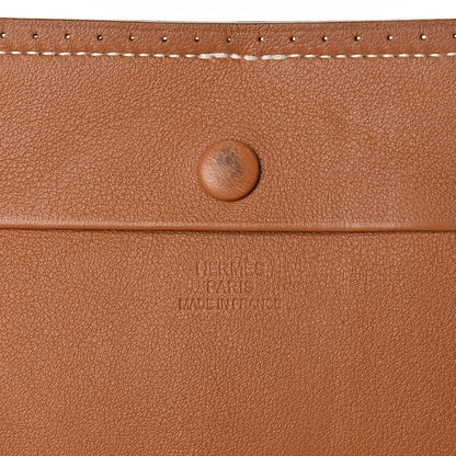Hermes Swift Perforated Billfold Wallet Gold 6 of 6