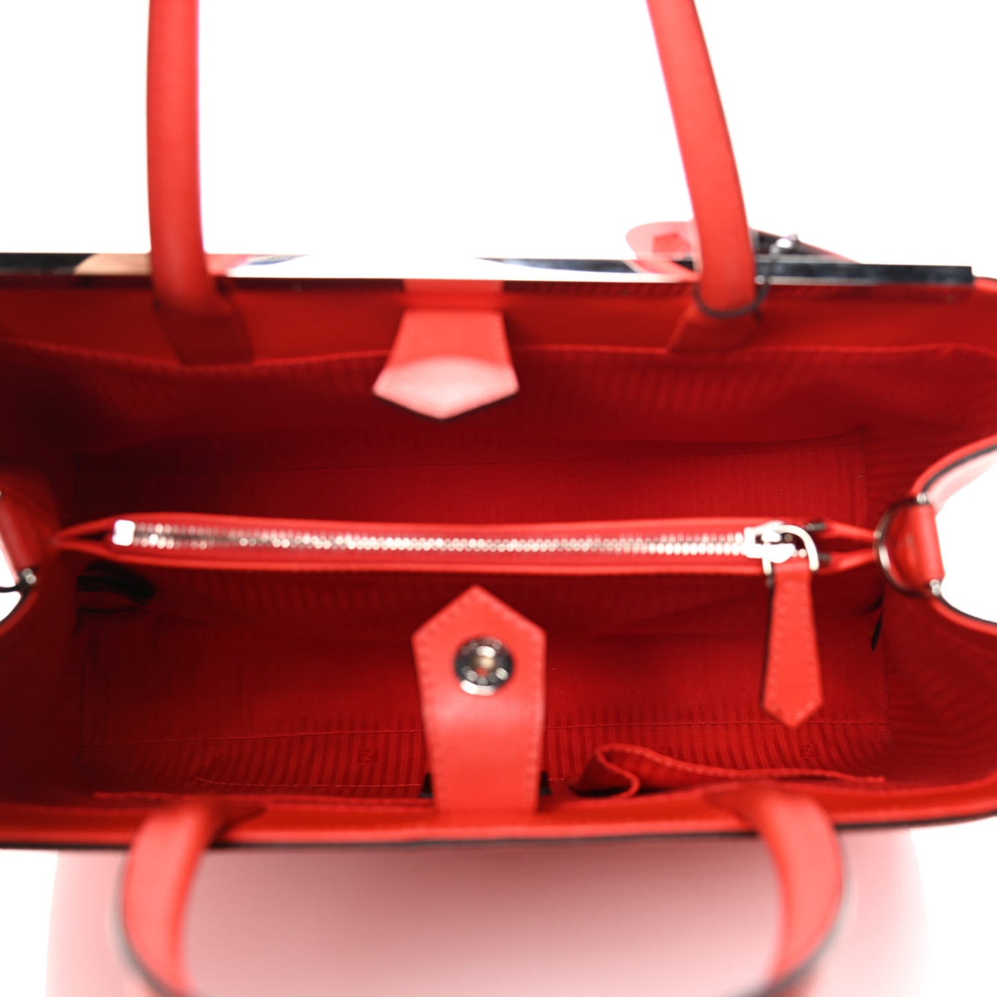 Vitello Elite Regular 2Jours Tote Papavero