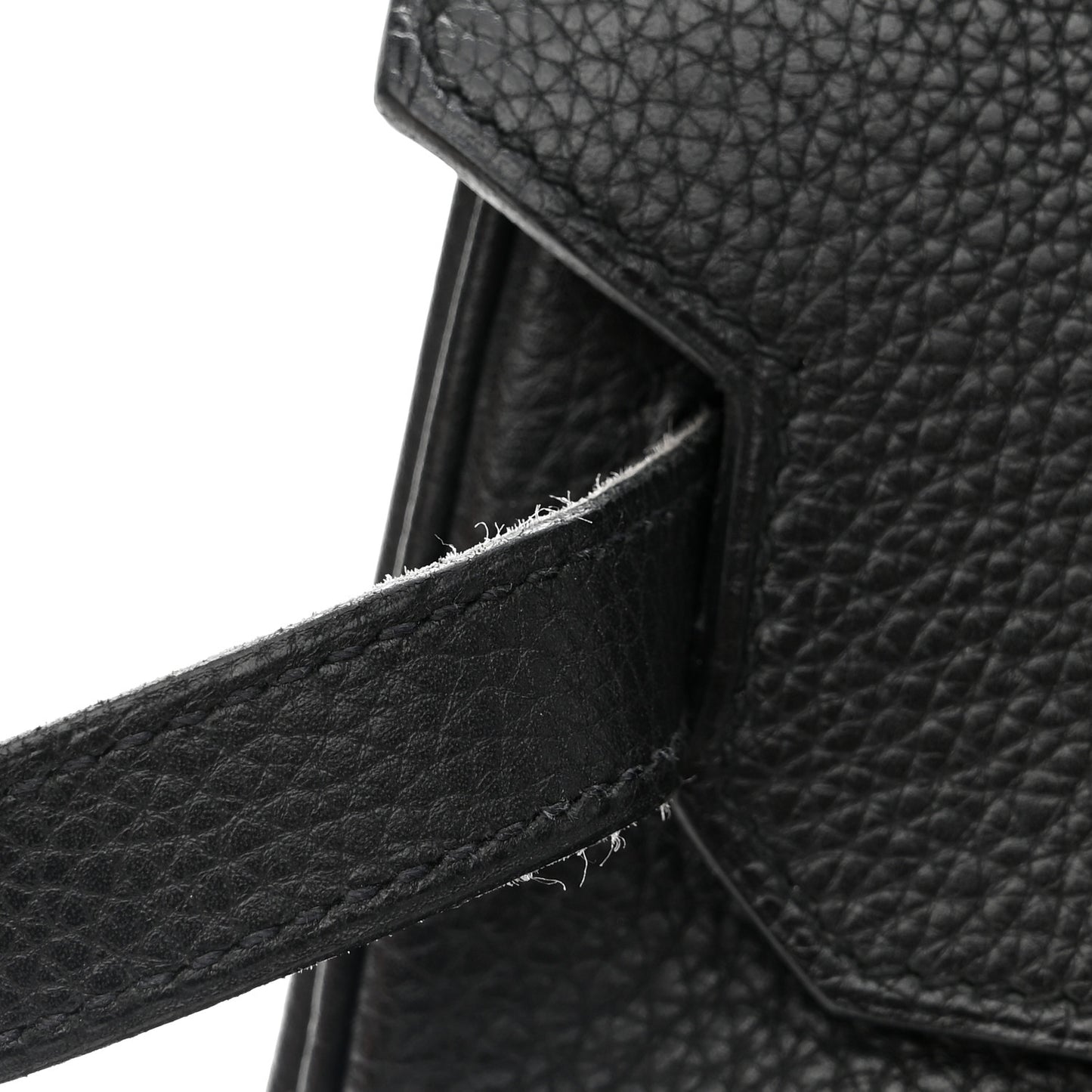 Taurillon Clemence Birkin 30 Black