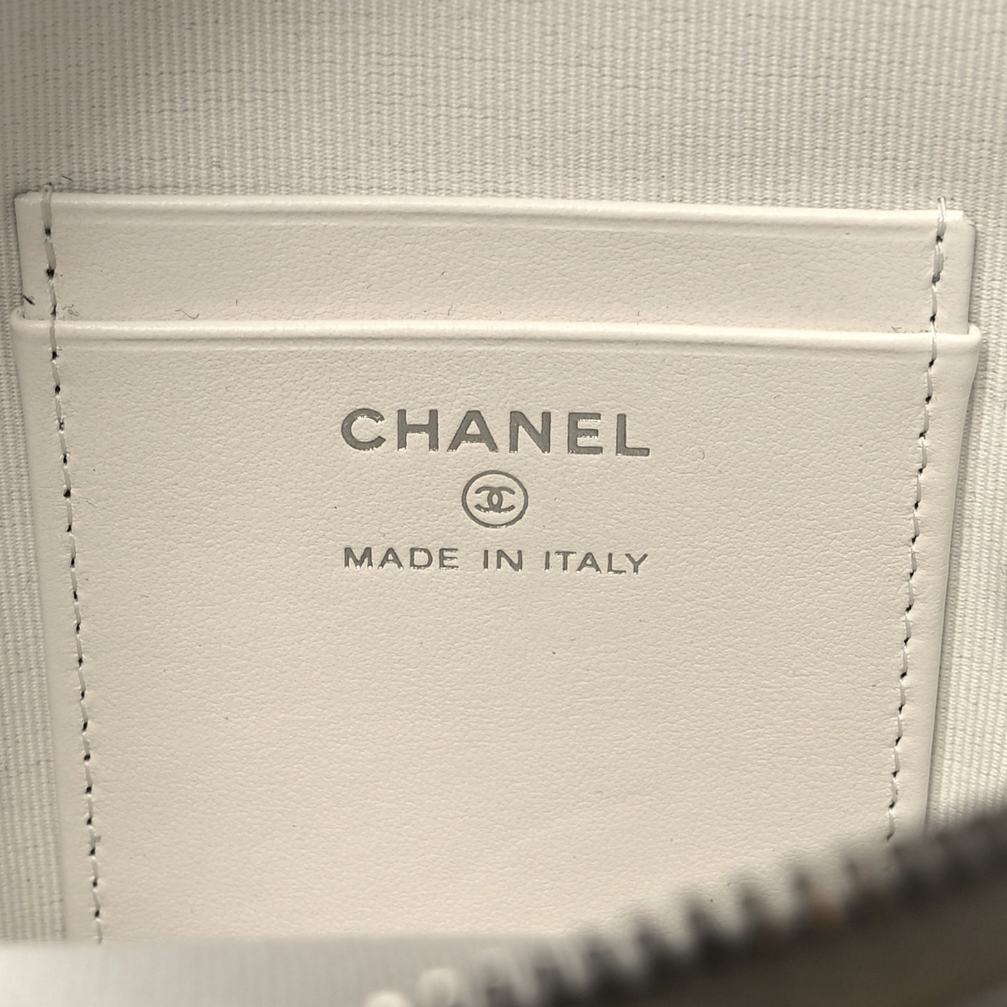 Caviar Quilted CC Mini Classic Backpack White