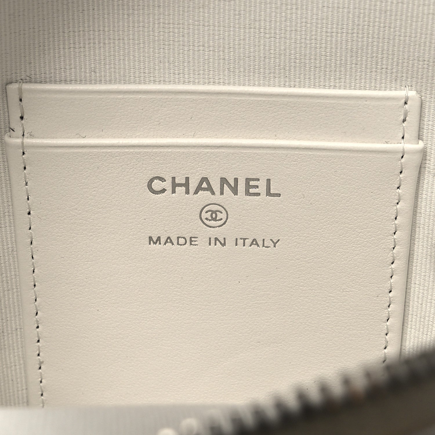Chanel Caviar Quilted CC Mini Classic Backpack White 6 of 11