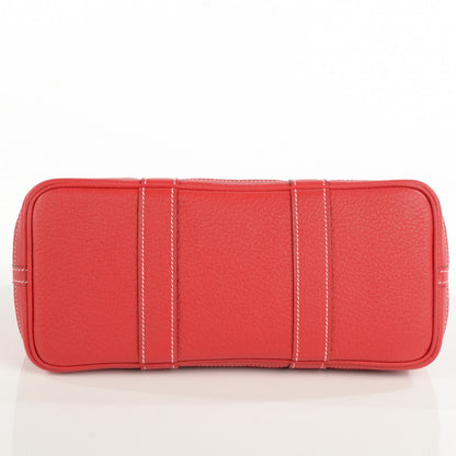 Hermes Vache Country Garden Party TPM 30 Rouge Casaque 16 of 20
