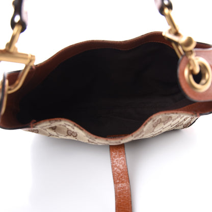 Gucci Monogram Piston Lock Jackie O Hobo 5 of 15