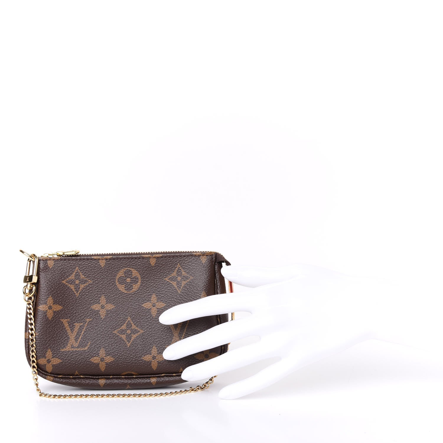 Louis Vuitton Monogram Mini Pochette Accessories 2 of 8
